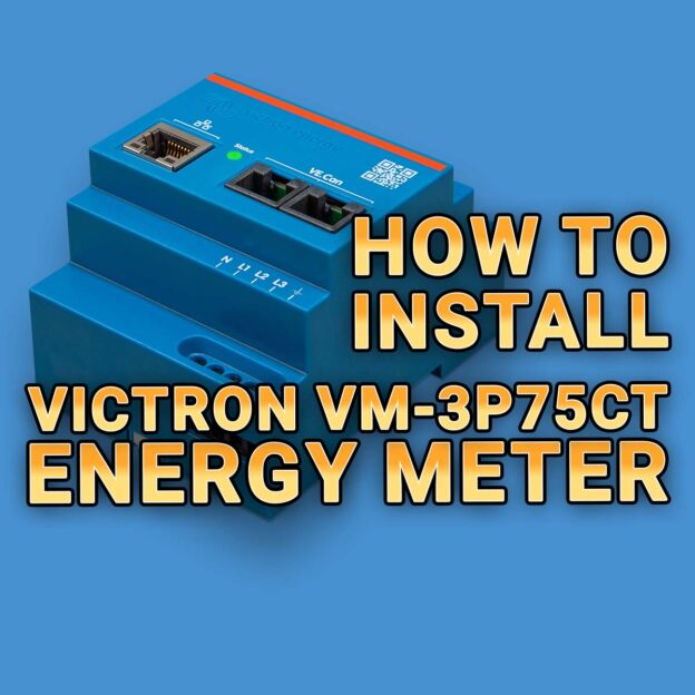 Complete Guide to Installing the Victron VM-3P75CT Energy Meter